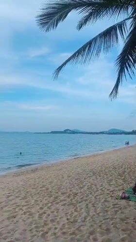 Quiet morning beach activities captured across Thai coastal towns
