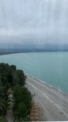Morning tourist visit documented at Abkhazian coastal attractions