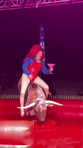 Mechanical bull rides and cocktails on the Fourth of July in Provincetown