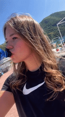 Woman completes morning outdoor workout session in Montenegro