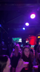 Late-night party scene documented at São Paulo nightclub