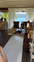 Indian wedding celebration unfolds in Castel Gandolfo, Italy