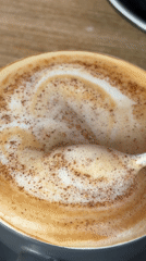 Coffee break captured at Kragujevac café Thursday afternoon