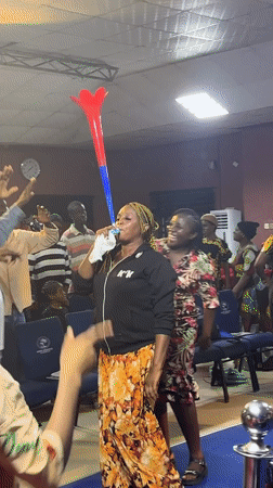 Live band leads packed church worship night in Nkpor, Nigeria