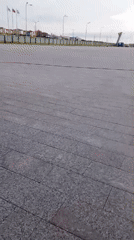Paving and earthwork construction underway in Salekhard