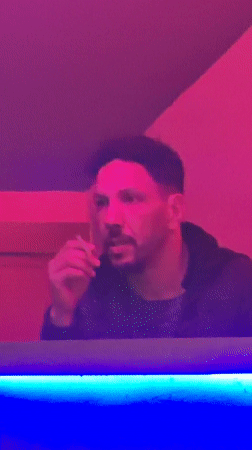 Late night pool game observed in Meknes recreational venue