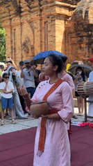Traditional dance and temple sightseeing at Po Nagar Cham Towers
