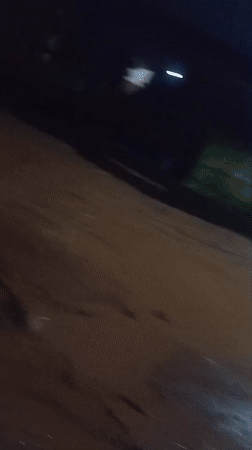Daily life moments captured in Nkpor during afternoon rain
