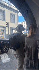 Casual street scenes documented in Funchal, Portugal