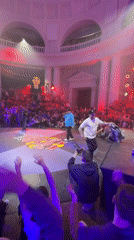 Red Bull breaking competition draws crowds in Kyiv
