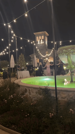 Evening celebration with dancing and dining in Kocherinovo, Bulgaria