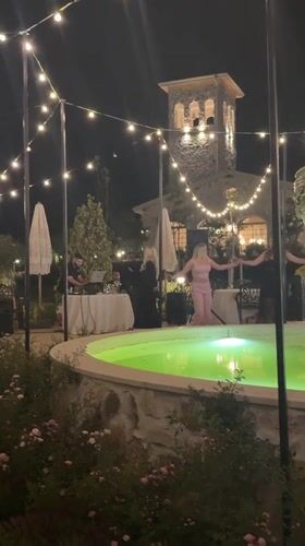 Evening celebration with dancing and dining in Kocherinovo, Bulgaria