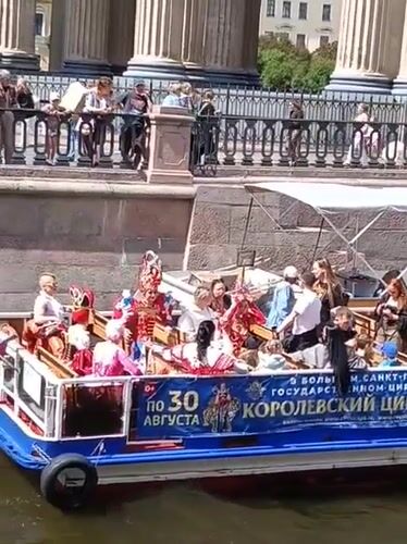 Summer morning along Saint Petersburg's canals and landmarks