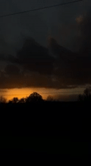 Dramatic sunset captured by witnesses in Kharkiv, Ukraine