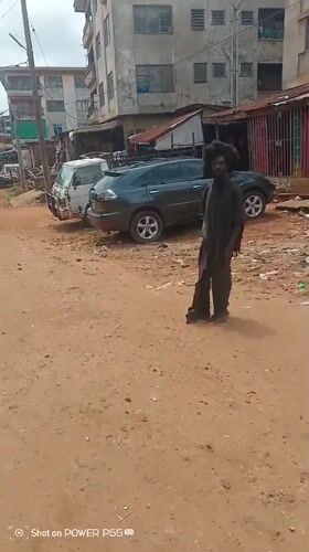 Everyday street life in Onitsha, Nigeria