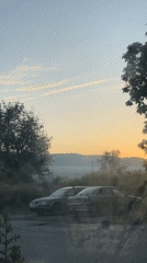 Early morning sunrise documented across Sevlievo, Bulgaria