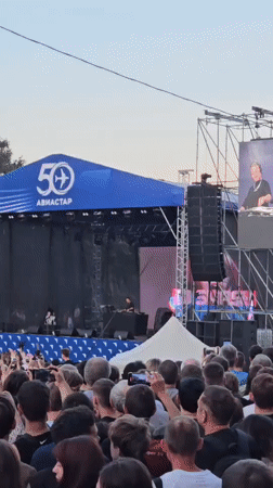 DJ set draws big crowd at Aviastar's 50th anniversary concert