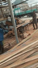 Daily life scenes documented in Agbarha-Otor woodshop and gas station