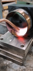 Industrial brazing operation documented by multiple witnesses