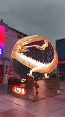 Traditional Chinese cultural displays documented in Guangzhou's Yuexiu District