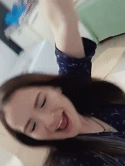 Woman documents morning routine with family and pets in Russia