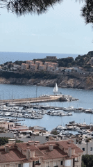 Afternoon scenes captured at Sant Feliu de Guíxols harbor