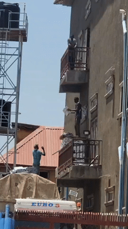 Street vendors conduct routine business in Maiburiji, Nigeria