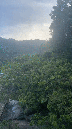 Woman explores Haad Rin Beach during Thailand morning visit