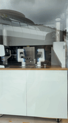 Robotic bartender operates in automated beverage kiosk in China