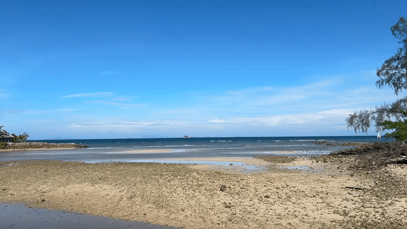 Beach views captured in Ko Phangan, Thailand