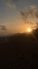 Sunset volleyball on Habaraduwa Beach, Sri Lanka