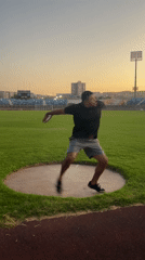Track and field events observed at Arica stadium
