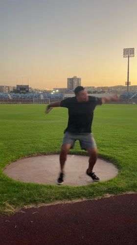 Track and field events observed at Arica stadium