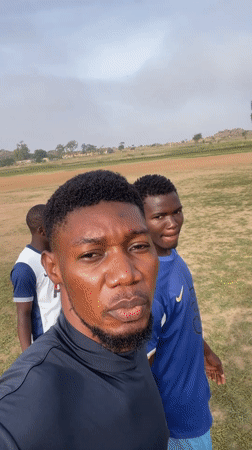 Morning street scenes captured in Bukuru, Nigeria