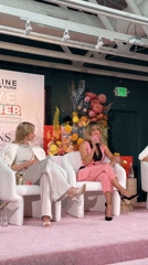 Women's panel discussion recorded at Los Angeles event space