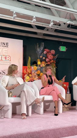 Women's panel discussion recorded at Los Angeles event space
