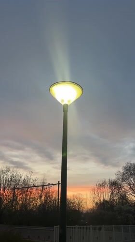 Dramatic sunset documented across Geldrop, Netherlands over two hours