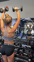 Morning gym workout session documented in Đà Nẵng Vietnam