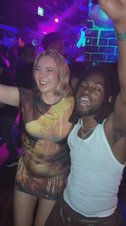 Dubai nightclub scenes captured during Friday evening entertainment