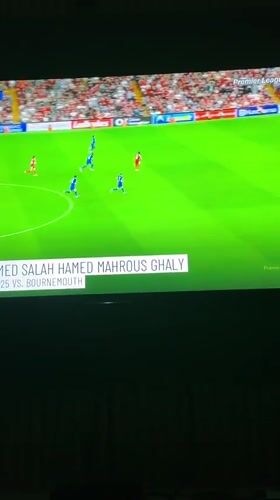 Liverpool-Bournemouth soccer match viewed on TV in Nigeria