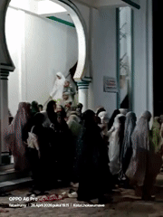 Daily life moments captured in Lhokseumawe: mosque gathering, sheltering kittens