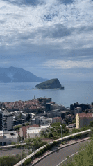 Morning coastal scenes documented across Budva, Montenegro