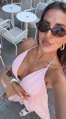 Café morning in Fethiye with harbor views and pearl jewelry