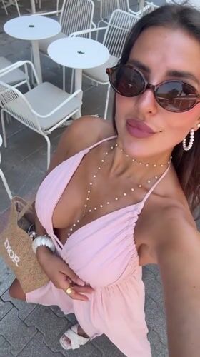 Café morning in Fethiye with harbor views and pearl jewelry
