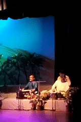 Cultural stage performances featuring traditional music and theater documented