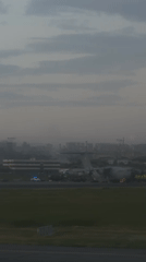 Aircraft spotted on tarmac at Armenia's Zvartnots Airport