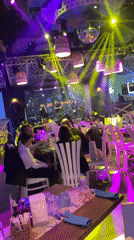 DJ and live band entertain diners at Plovdiv venue