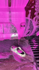 Car wash activities documented in Chaikovsky, Russia