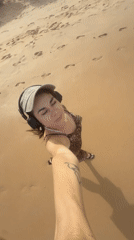 Karon Beach morning stroll, selfie and shoreline views