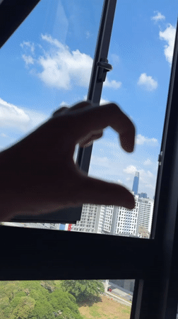 Hotel day in KL: candy hearts, skyline views, city streets below